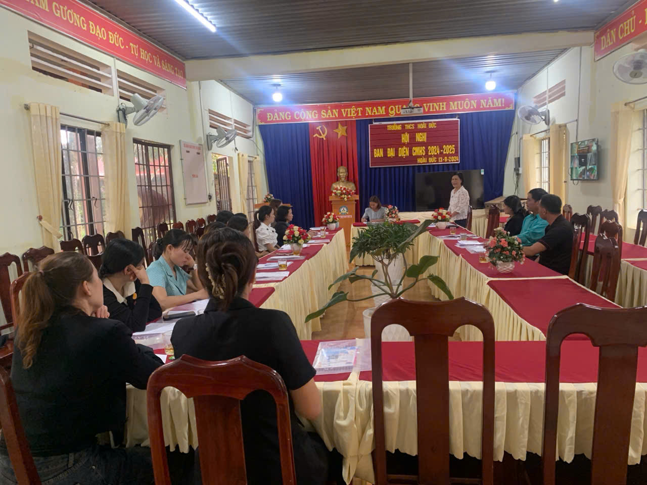 Hội nghị đại diện Cha mẹ học sinh trường năm học 2024-2025